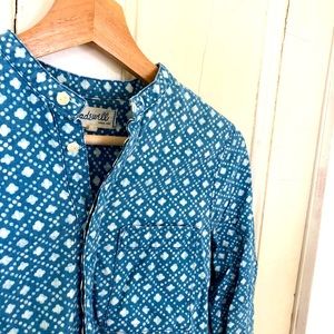 Madewell patterned shirt